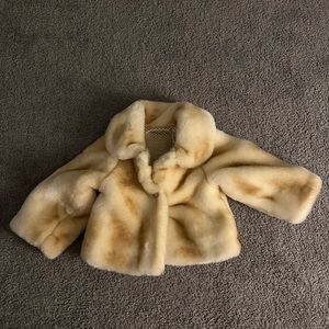 Mona Lisa Toddler Girl Faux Fur Coat (24M)